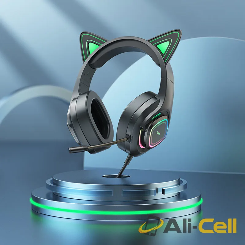 Headphones “W107 Cute cat” gaming headset (W107 Phantom Cat) — 8