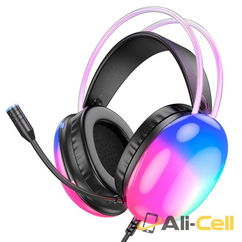 Headphones “W109 Plus Rich” 7.1 gaming headset USB (W109 Plus Black) — 2