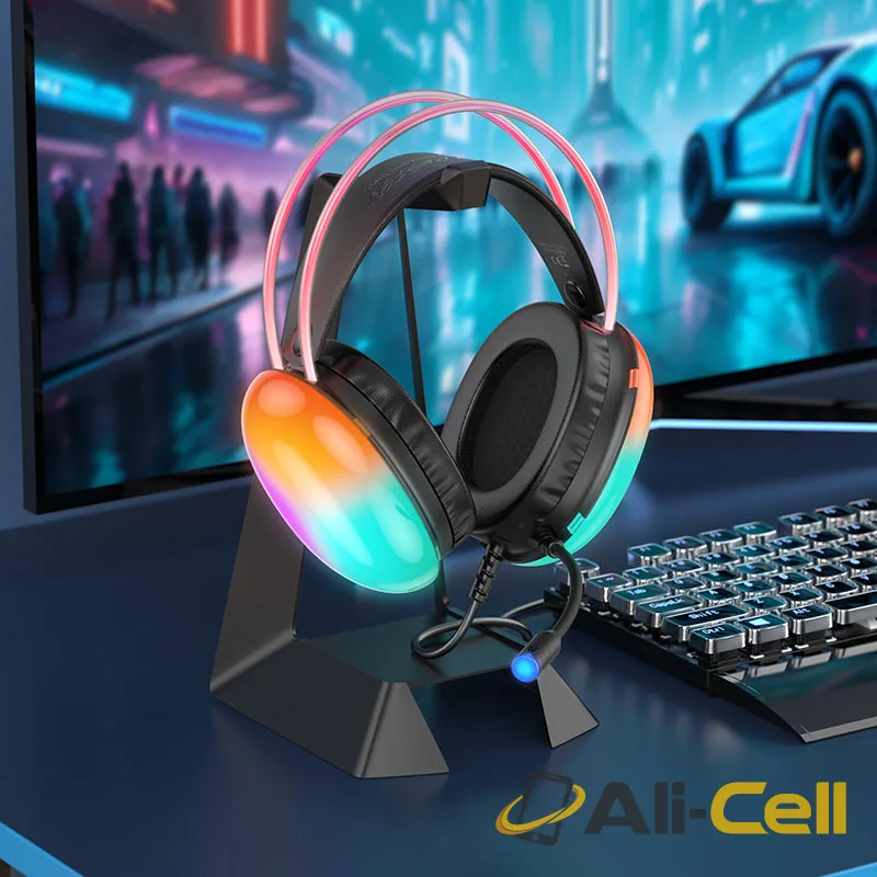 Headphones “W109 Plus Rich” 7.1 gaming headset USB (W109 Plus Black) — 7