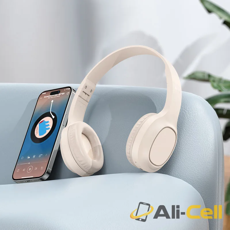 Headphones “W46 Charm” wireless wired (W46 Black) — 7