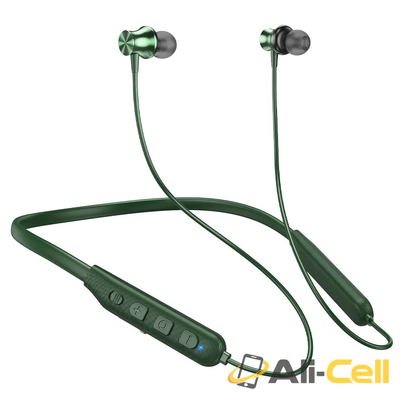 Wireless earphones “ES64 Easy Sound” with mic (Es64 Dark Green)
