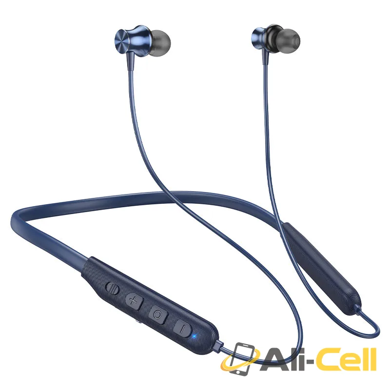 Wireless earphones “ES64 Easy Sound” with mic (Es64 Navy Blue)