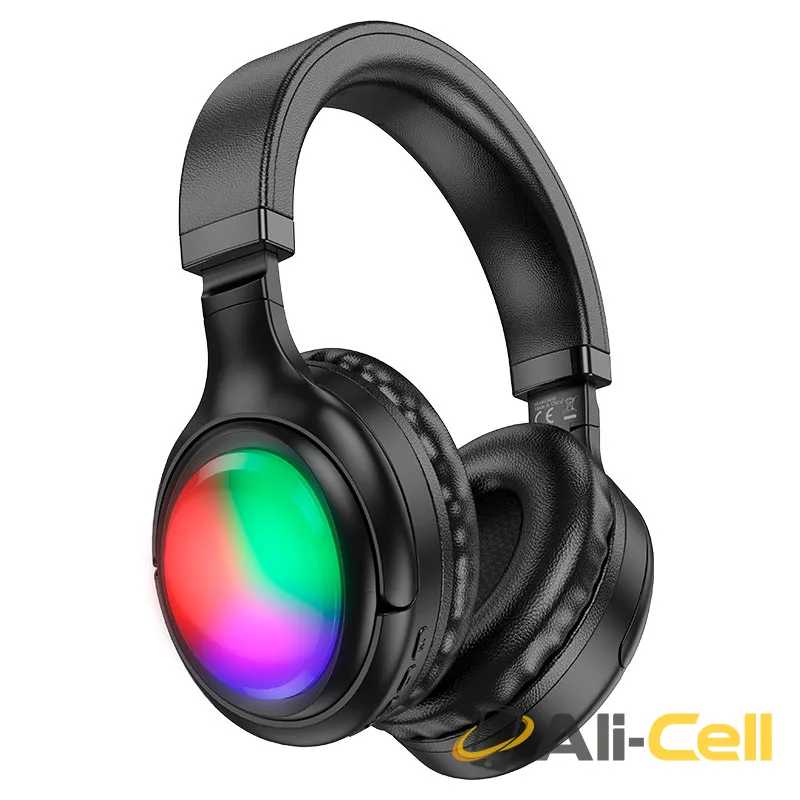 Headphones “W48 Focus” wireless wired (W48 Black)