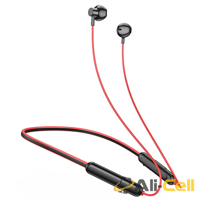 Wireless earphones “ES67 Perception” with mic (Es67 Red)