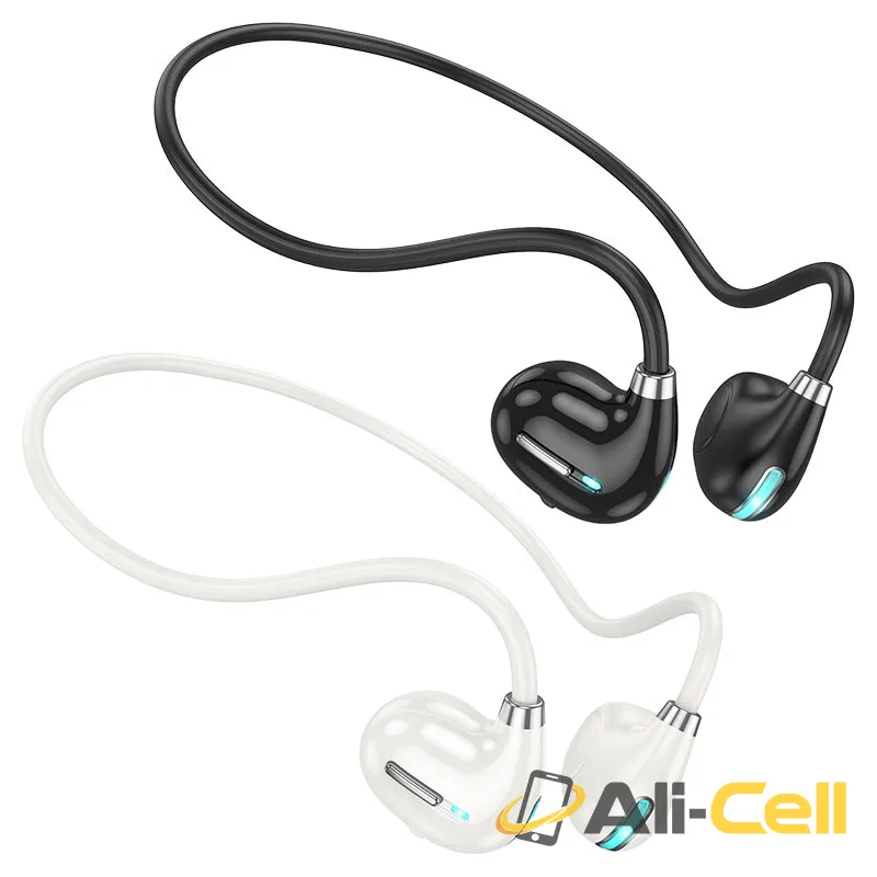 Wireless headset “ES68 Musical” air conduction (Es68 Cloudy White) — 6