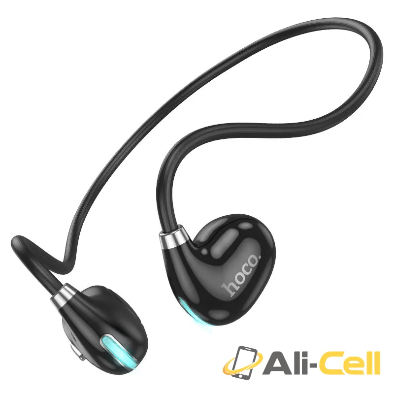 Wireless headset “ES68 Musical” air conduction (Es68 Obsidian Black) — 2