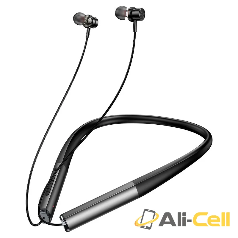 Wireless earphones “ES71 Platinum” with mic (Es71 Obsidian Black) — 2