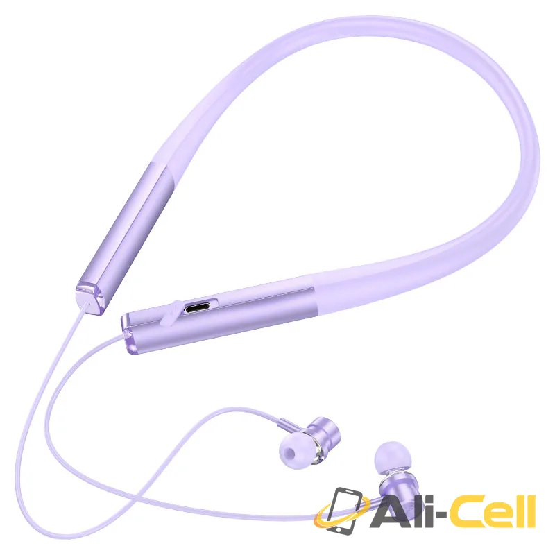 Wireless earphones “ES71 Platinum” with mic (Es71 Purple) — 3