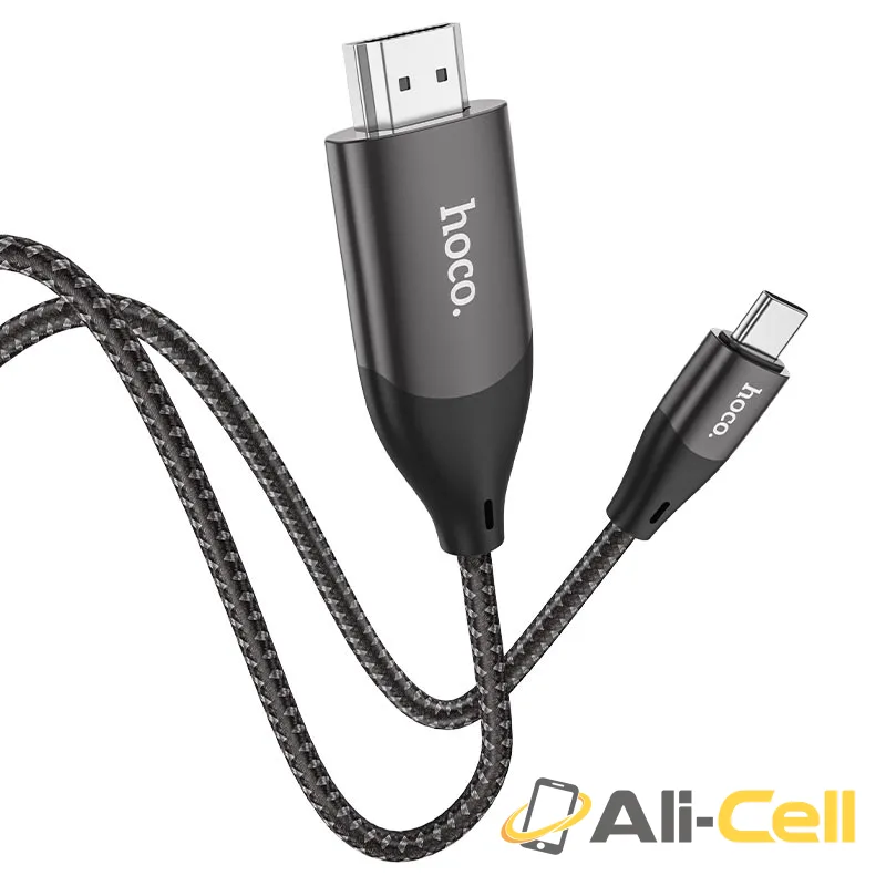 Cable Type-C to HDTV “UA16” (Ua16 Type C To Hdmi Metal Gray, 2m)