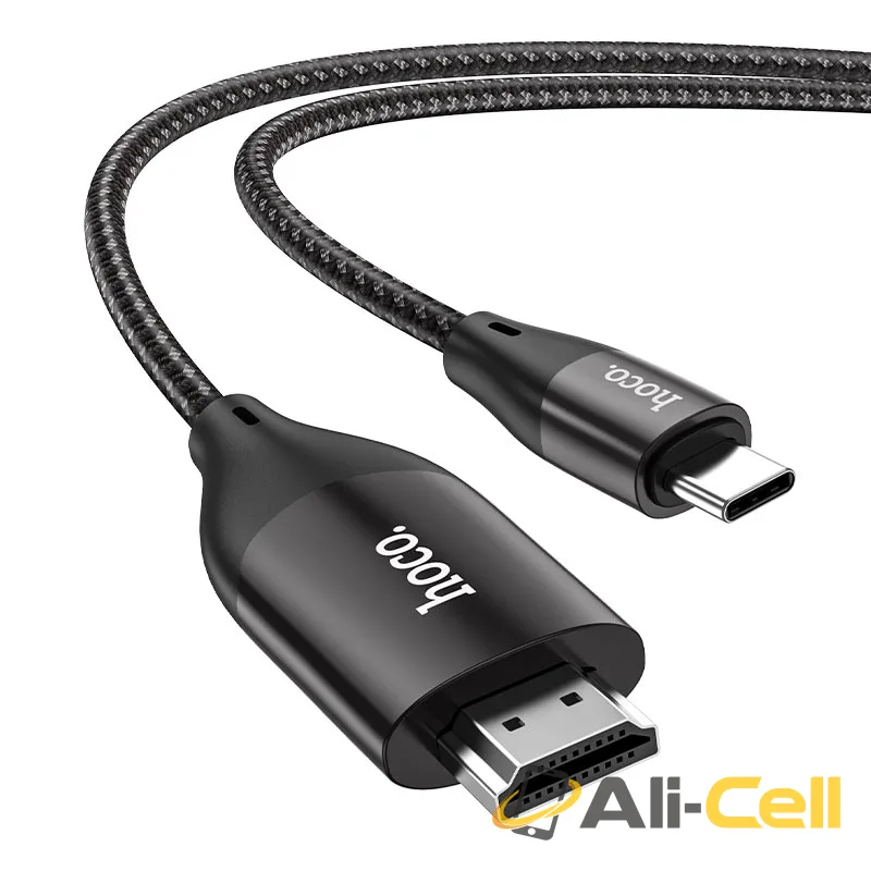 Cable Type-C to HDTV “UA16” (Ua16 Type C To Hdmi Metal Gray, 2m) — 2