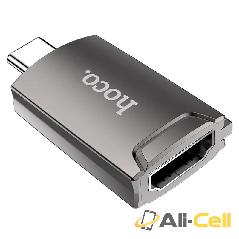 Adapter Type-C to HDTV “UA19 Easy flow” (Ua19 Metal Grey) — 2