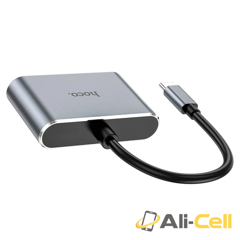 Converter “HB29 Easy-lead” Type-C to HDTV + VGA (Hb29 Metal Gray) — 4