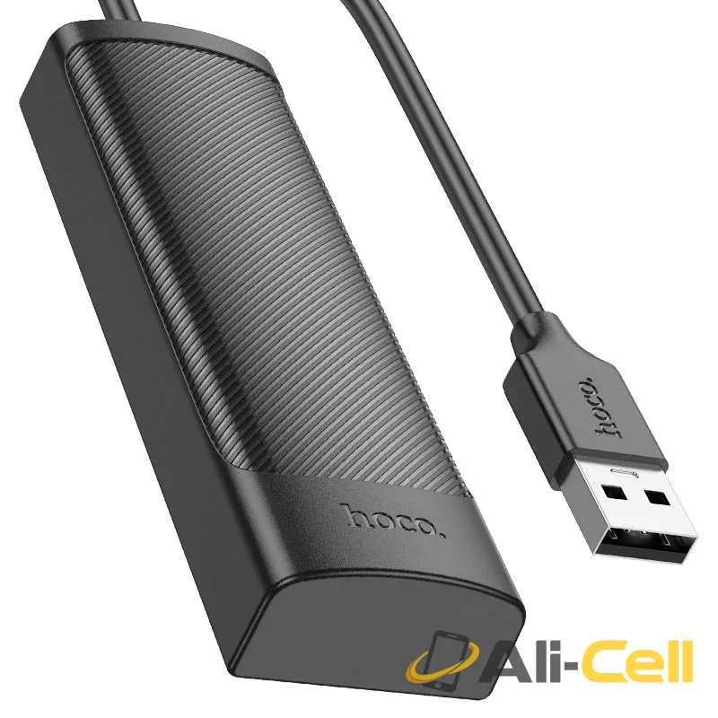USB-A hub “HB41 Easy safety” 4 × USB-A2.0 (Hb41 Usb Usb2 Black, 0.2m)