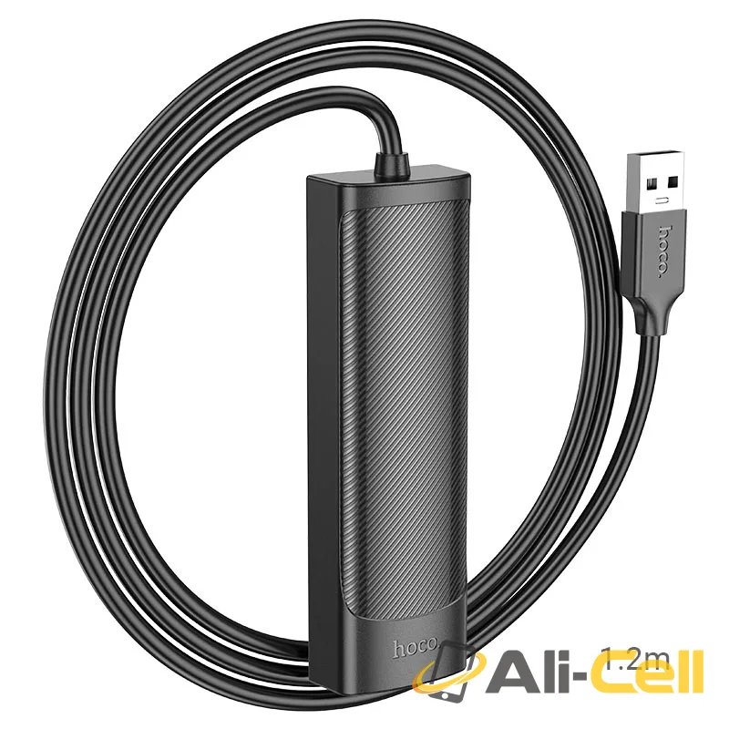 USB-A hub “HB41 Easy safety” 4 × USB-A2.0 (Hb41 Usb Usb2 Black, 1.2m) — 6
