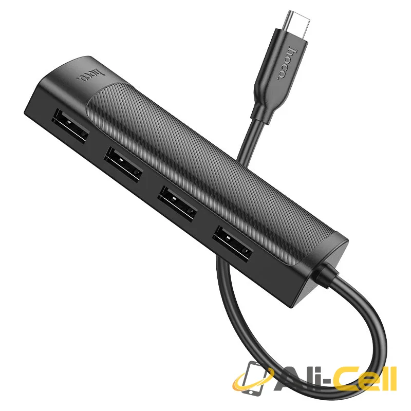 Type-C hub “HB41 Easy safety” 4 × USB-A2.0 (Hb41 Tc Usb2 Black) — 3