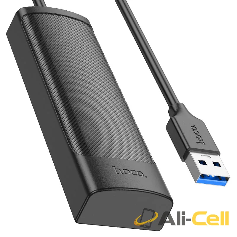 USB-A hub “HB41 Easy safety” USB-A3.0 + 3 × USB-A2.0 (Hb41 Usb Usb3 2 Black)