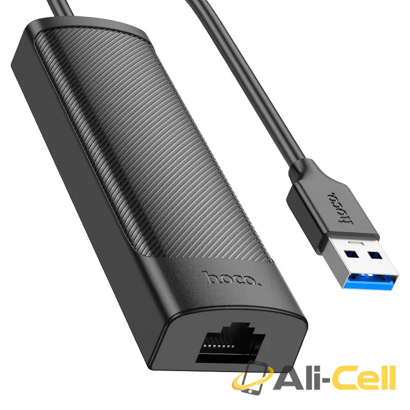 USB-A hub “HB42 Easy safety” 3 × USB-A3.0 + RJ45 (Hb42 Usb Usb3 Black, 0.2m)
