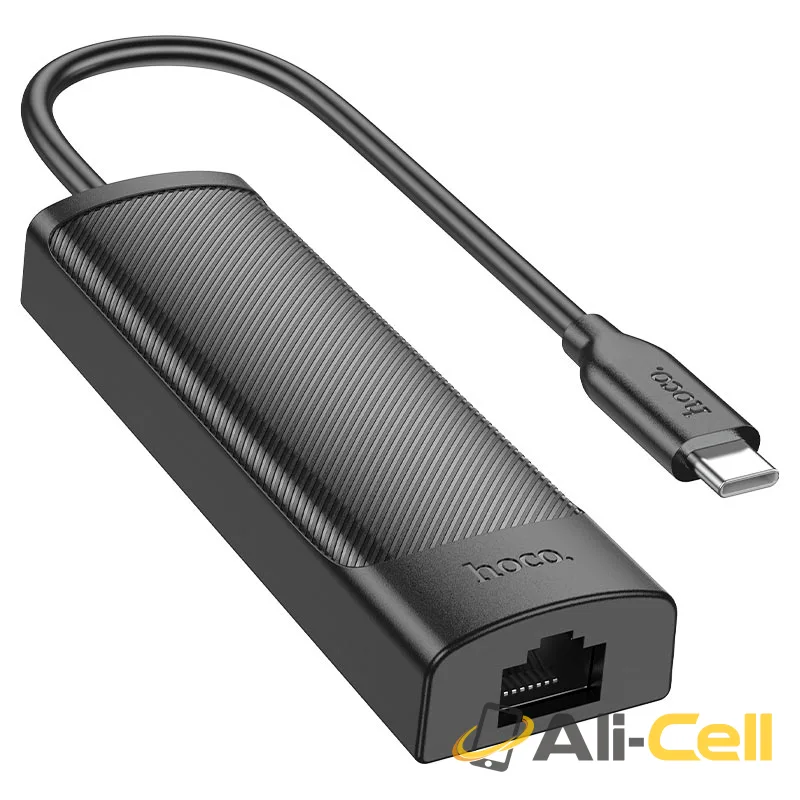 Type-C hub “HB42 Easy safety” 3 × USB-A3.0 + RJ45 (Hb42 Tc Usb3 Black)