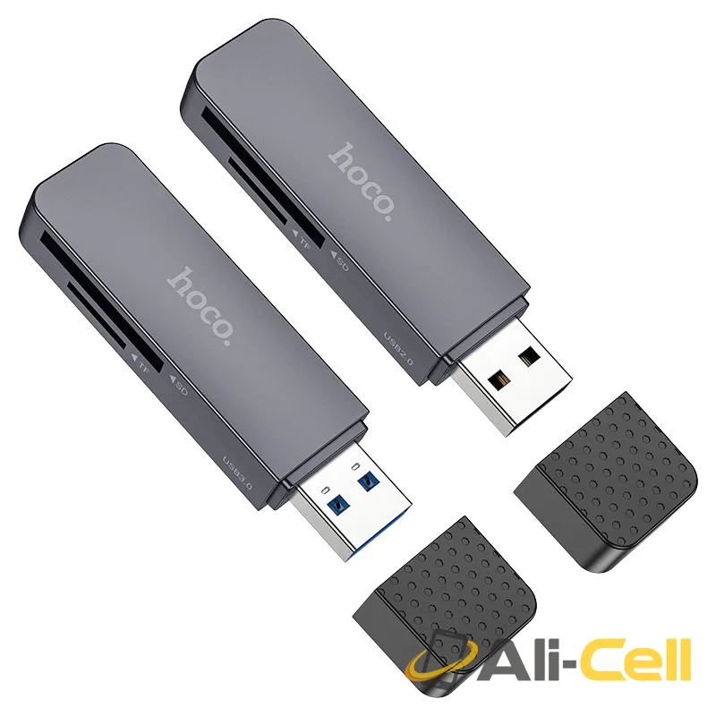 Card reader “HB45 Spirit” USB-A 2.0 or 3.0 (Hb45 Usb2 Metal Grey) — 6