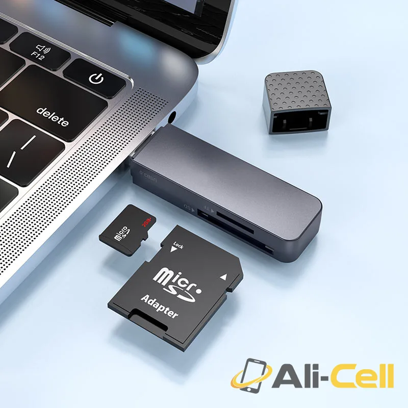 Card reader “HB45 Spirit” USB-A 2.0 or 3.0 (Hb45 Usb2 Metal Grey) — 7
