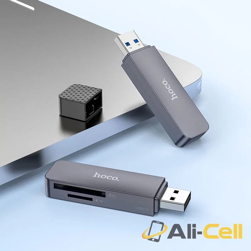 Card reader “HB45 Spirit” USB-A 2.0 or 3.0 (Hb45 Usb2 Metal Grey) — 8