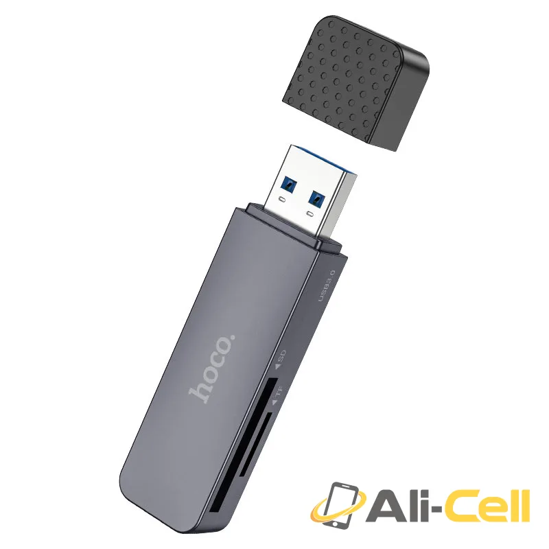Card reader “HB45 Spirit” USB-A 2.0 or 3.0 (Hb45 Usb3 Metal Grey) — 2