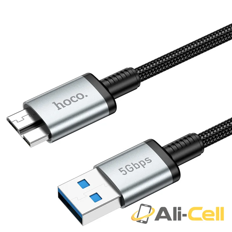 Cable USB-A to Micro-B USB3.0 “US10” (Us10 Usb Musb3 Black, 0.5m) — 2