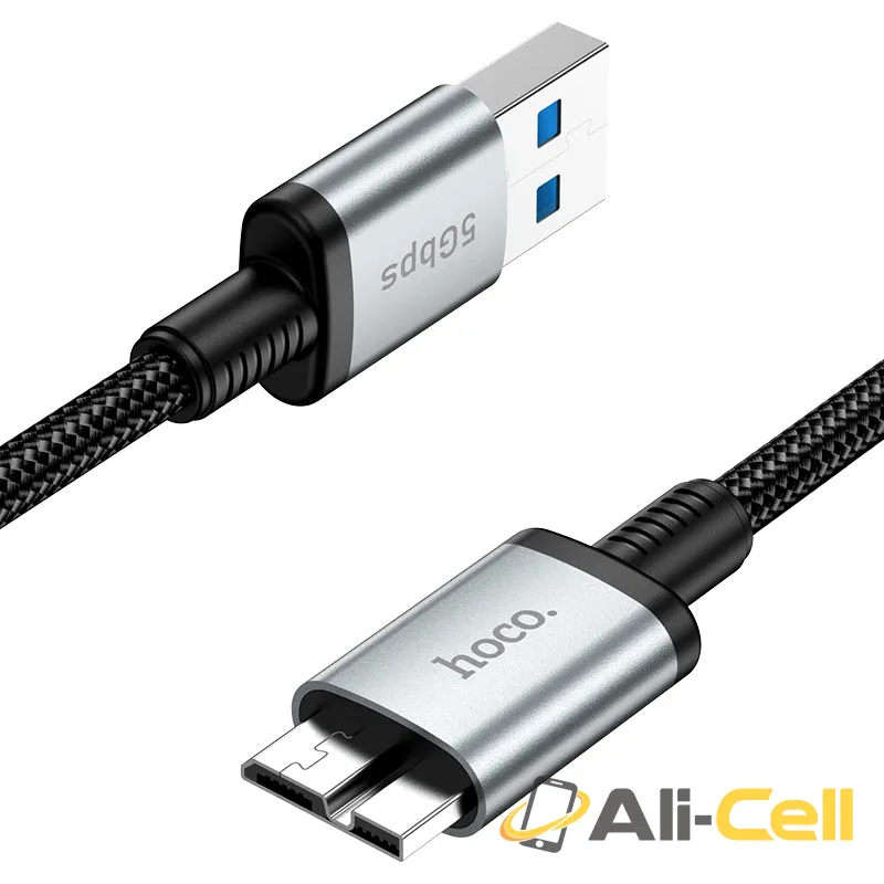 Cable USB-A to Micro-B USB3.0 “US10” (Us10 Usb Musb3 Black, 0.5m) — 6