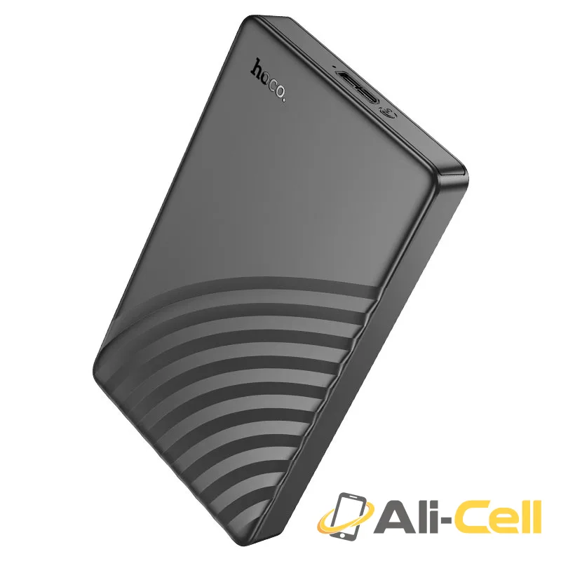Hard drive enclosure “HB46” 2.5 inches SATA USB-A3.0 (Hb46 Black) — 2