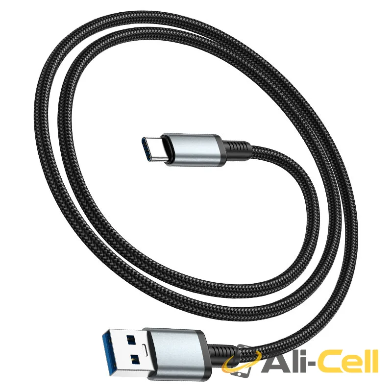 Cable USB-A to Type-C “US10” USB3.0 (Us10 Usb Tc3 Black, 0.5m) — 6