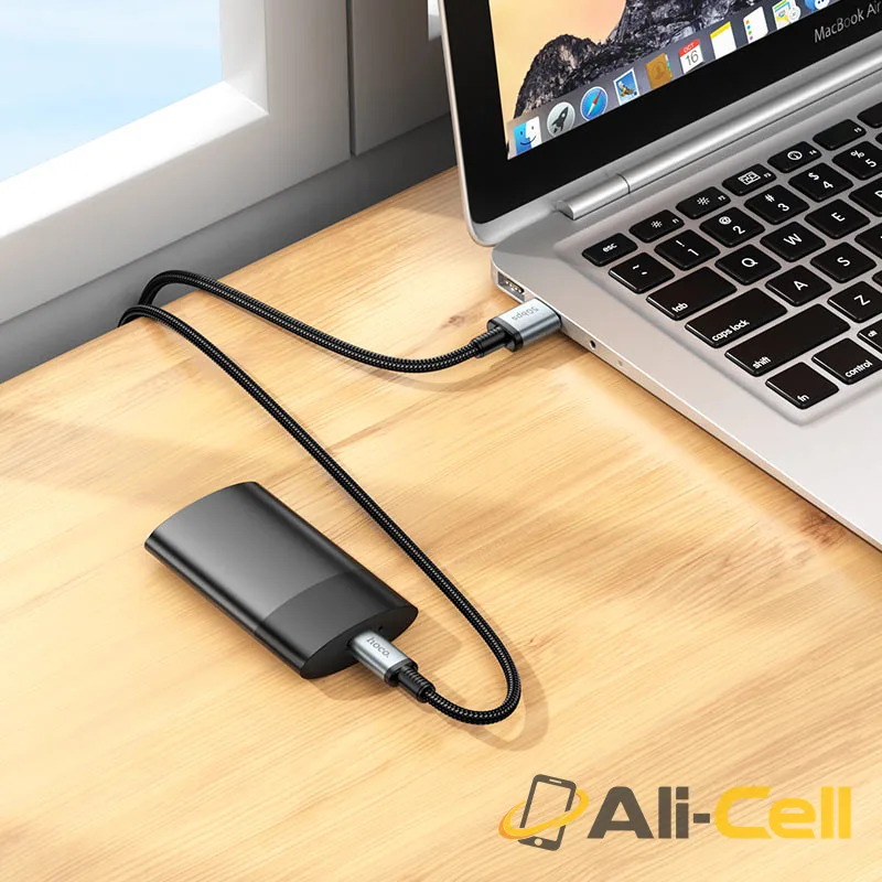 Cable USB-A to Type-C “US10” USB3.0 (Us10 Usb Tc3 Black, 0.5m) — 7