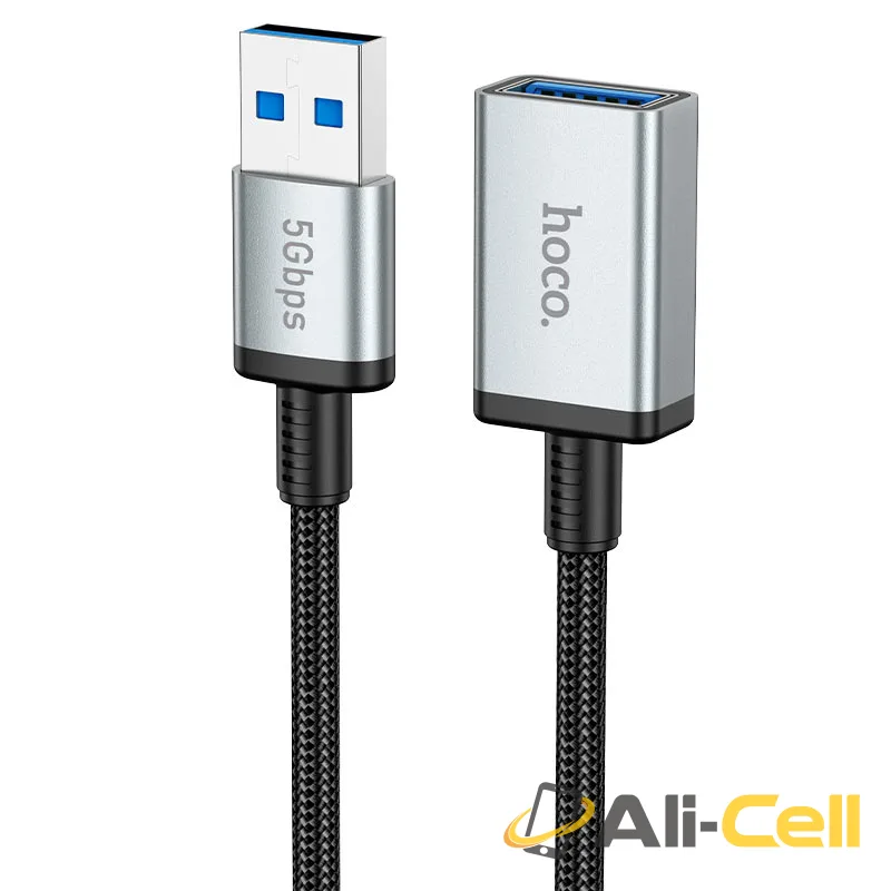 Extension cable USB-A male to USB-A female “US10” USB3.0 (Us10 Usb M Usb F Black, 0.5m)