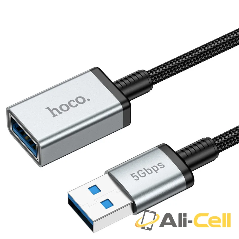 Extension cable USB-A male to USB-A female “US10” USB3.0 (Us10 Usb M Usb F Black, 0.5m) — 2