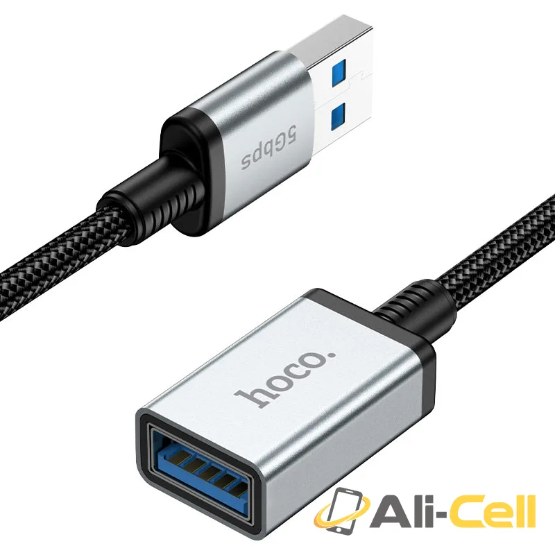 Extension cable USB-A male to USB-A female “US10” USB3.0 (Us10 Usb M Usb F Black, 0.5m) — 3