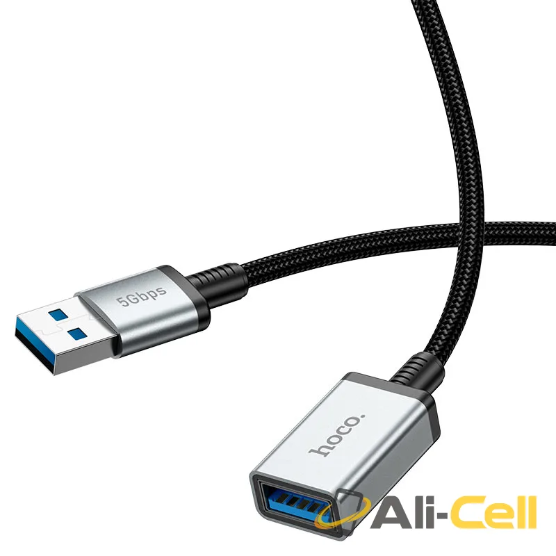 Extension cable USB-A male to USB-A female “US10” USB3.0 (Us10 Usb M Usb F Black, 0.5m) — 5