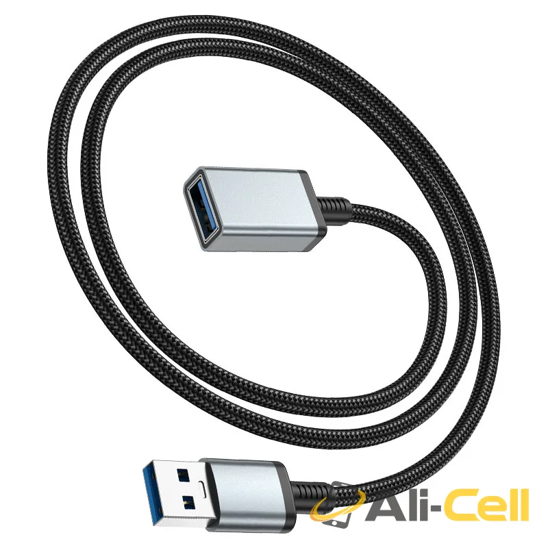 Extension cable USB-A male to USB-A female “US10” USB3.0 (Us10 Usb M Usb F Black, 0.5m) — 6