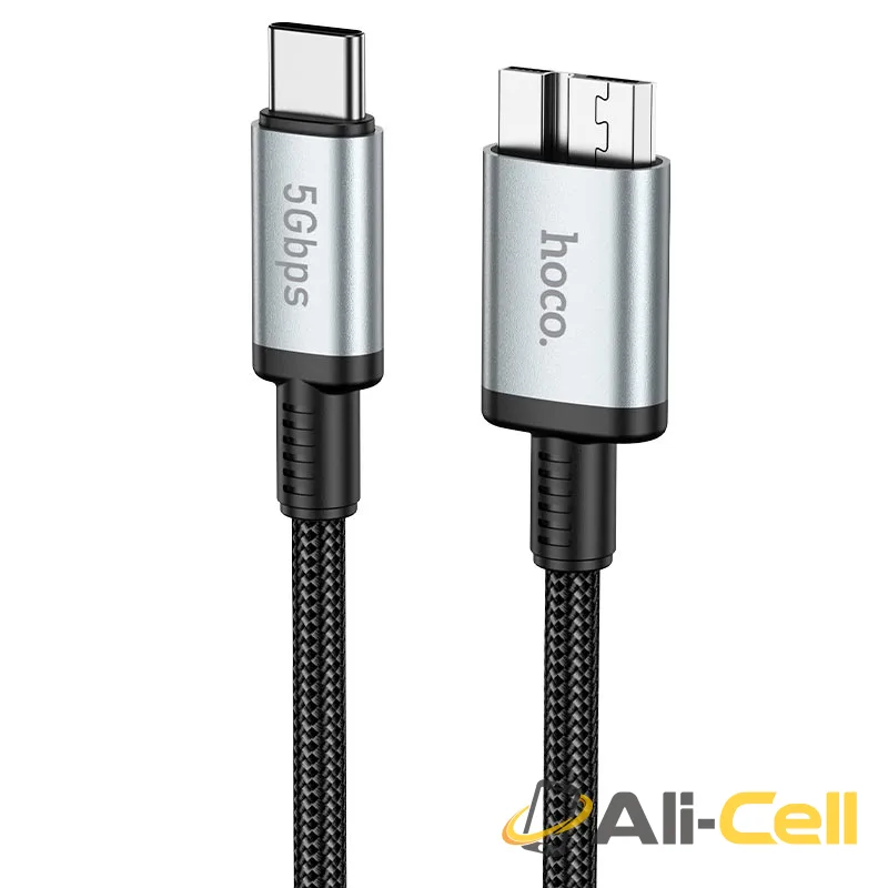 Cable Type-C to Micro-B USB3.0 “US10” (Us10 Tc Musb3 Black, 0.5m)