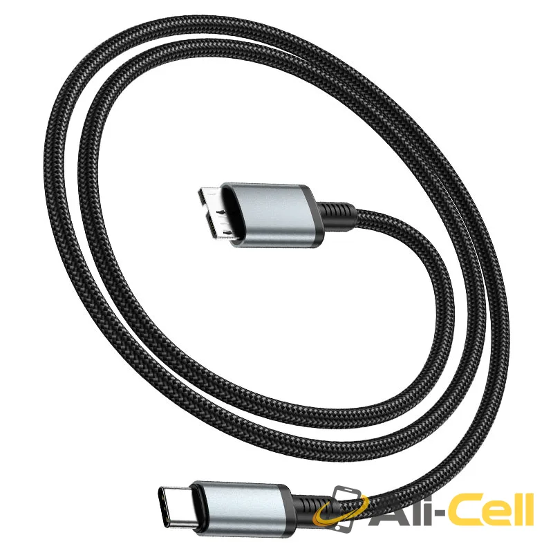 Cable Type-C to Micro-B USB3.0 “US10” (Us10 Tc Musb3 Black, 0.5m) — 6