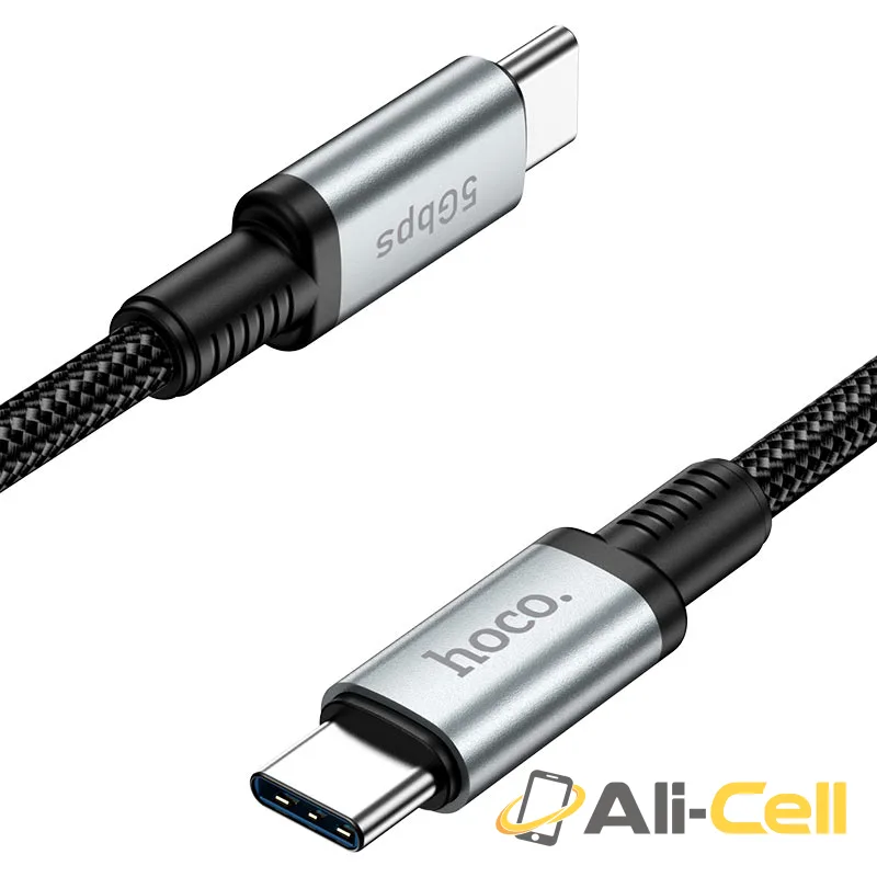 Cable Type-C to Type-C “US10” USB3.0 (Us10 Tc Tc3 Black, 0.5m) — 4