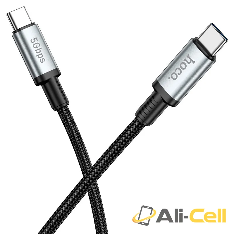 Cable Type-C to Type-C “US10” USB3.0 (Us10 Tc Tc3 Black, 0.5m) — 5