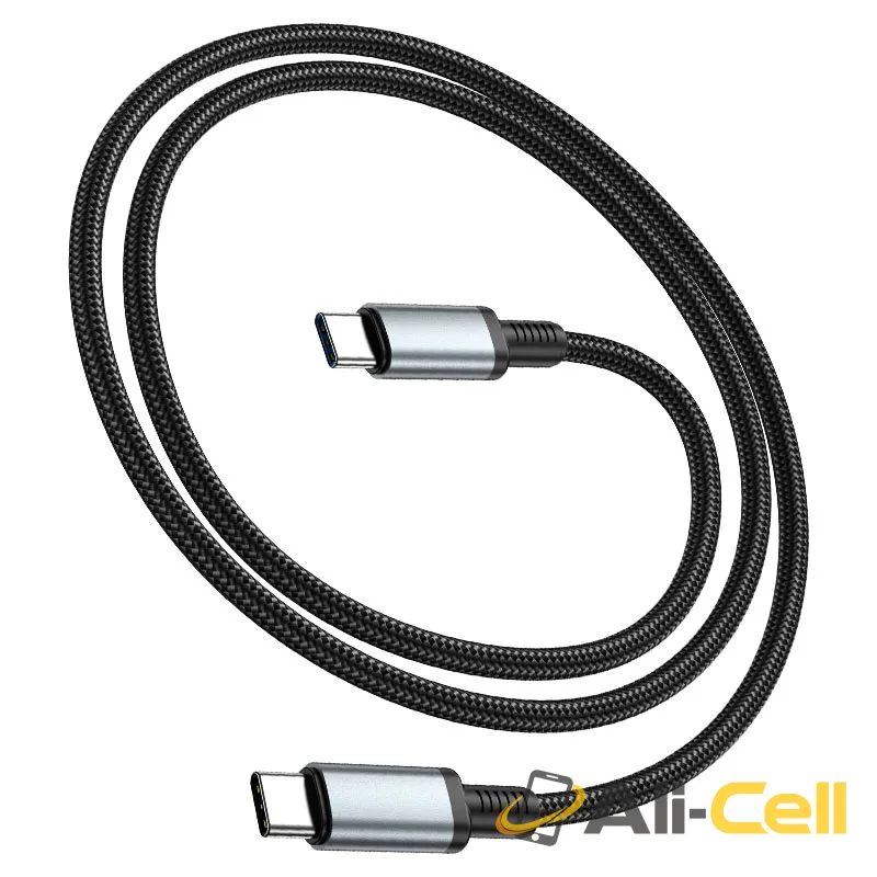Cable Type-C to Type-C “US10” USB3.0 (Us10 Tc Tc3 Black, 0.5m) — 6