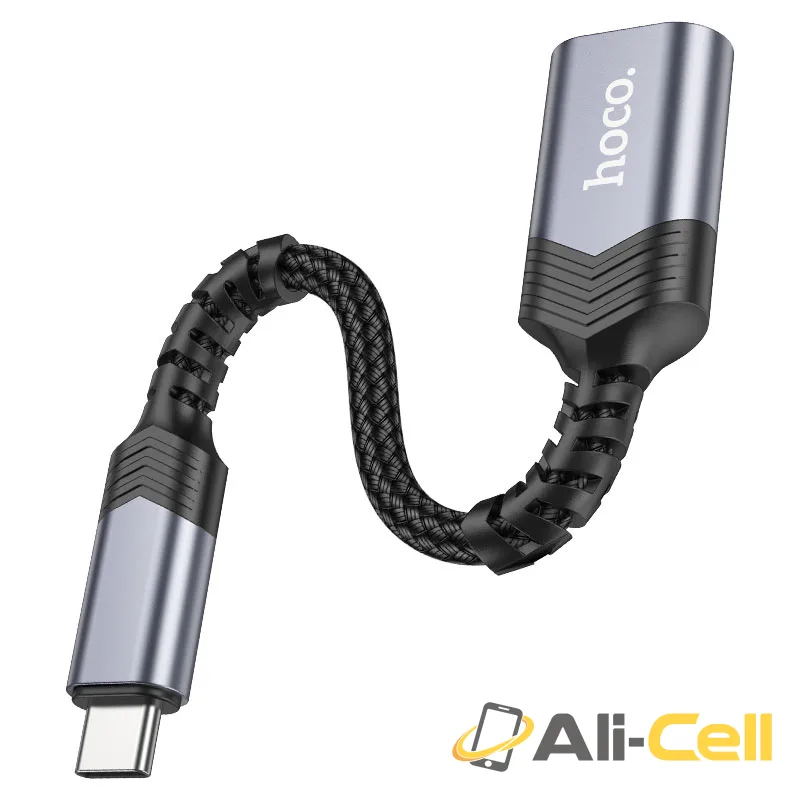 Adapter Type-C to USB-A female “UA24” USB3.0 (Ua24 Tc Metal Grey) — 3