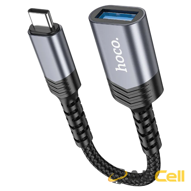 Adapter Type-C to USB-A female “UA24” USB3.0 (Ua24 Tc Metal Grey) — 5