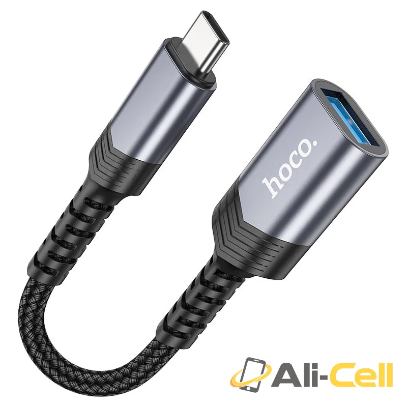 Adapter Type-C to USB-A female “UA24” USB3.0 (Ua24 Tc Metal Grey) — 6