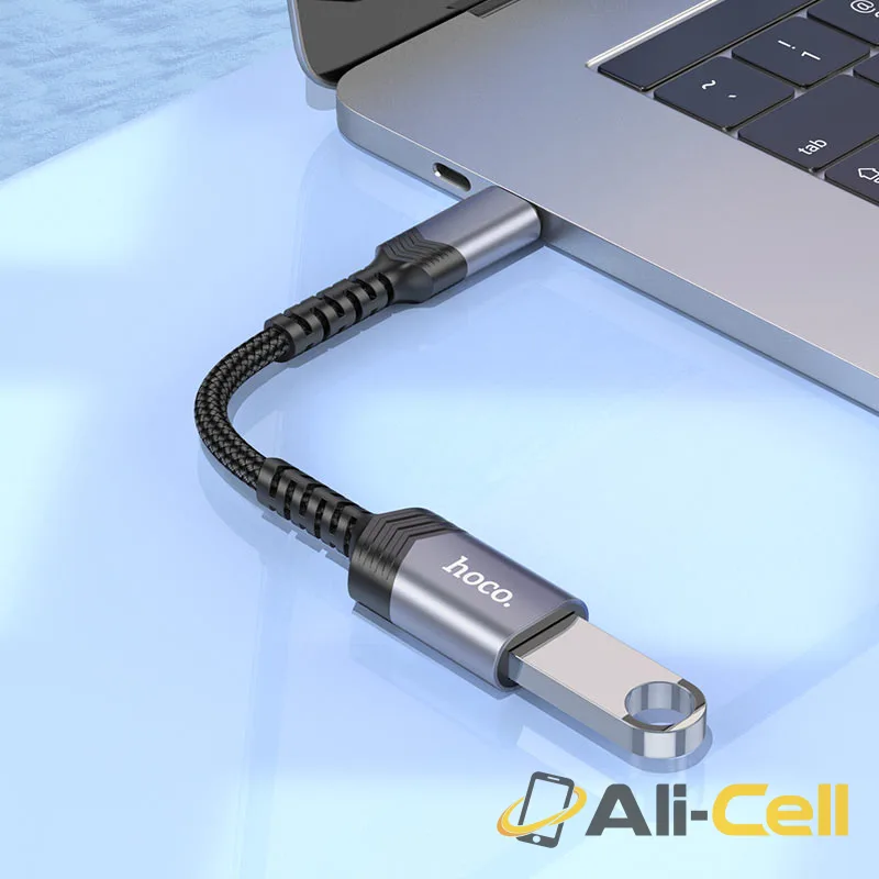 Adapter Type-C to USB-A female “UA24” USB3.0 (Ua24 Tc Metal Grey) — 7