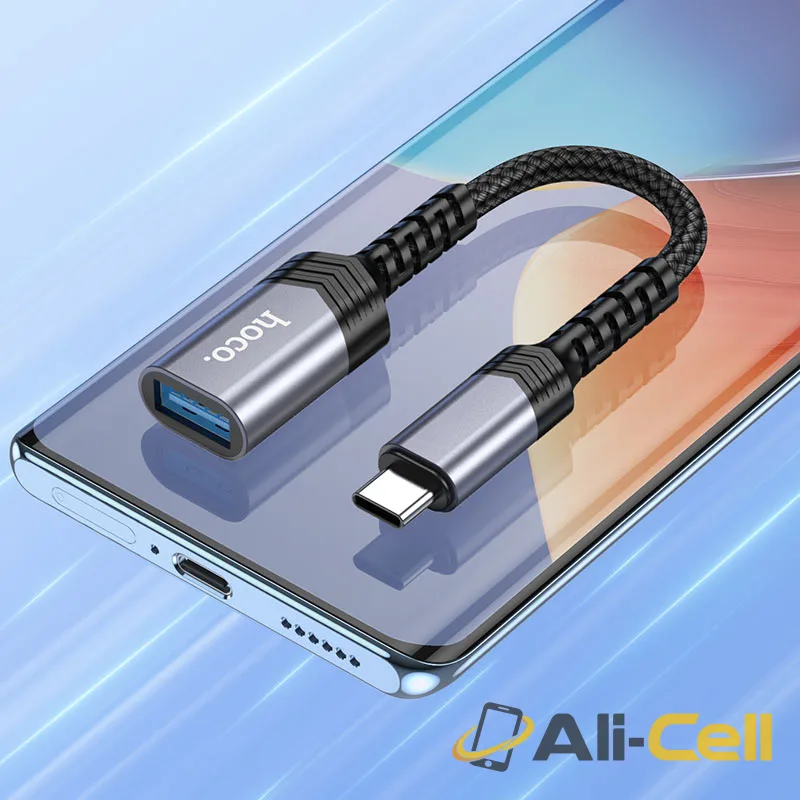 Adapter Type-C to USB-A female “UA24” USB3.0 (Ua24 Tc Metal Grey) — 8