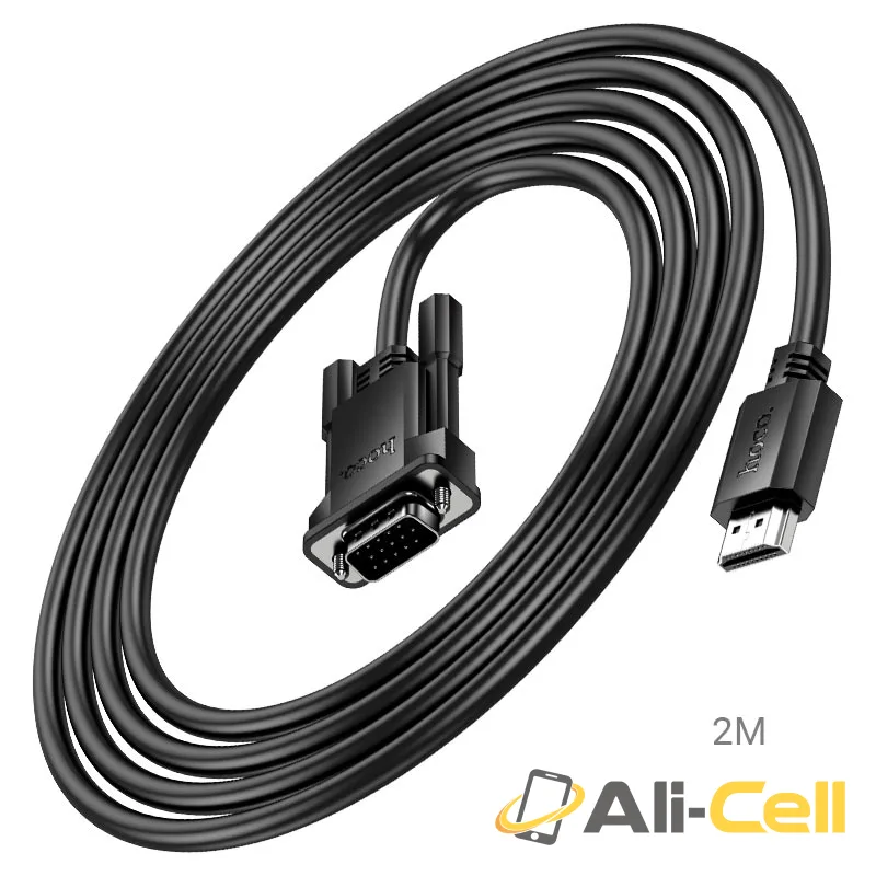 Cable HDTV to VGA “US12” (Us12 Black, 1.0m) — 6