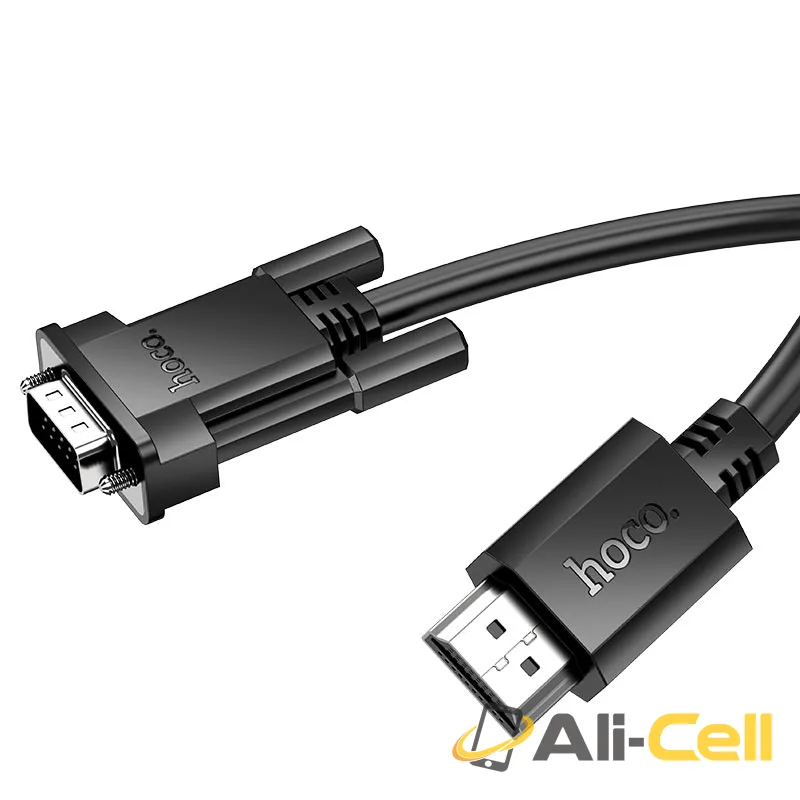 Cable HDTV to VGA “US12” (Us12 Black, 2m) — 2