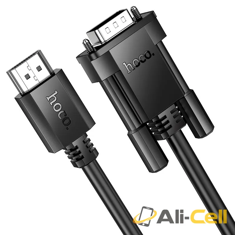 Cable HDTV to VGA “US12” (Us12 Black, 2m) — 3