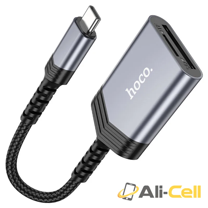 Card reader “UA25” for Type-C (Ua25 Tc Metal Grey) — 6